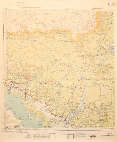null 1942

Set of 5 road maps drawn up for Lieutenant-Colonel Solichon, Chief of...