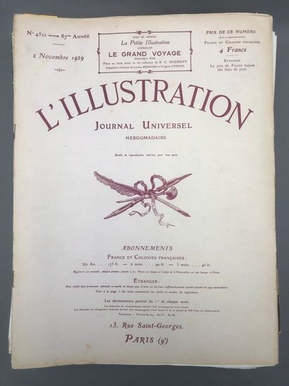null 1929

Lot of documentation on the Fine Arts of Indochina (1929-1946).

- L'Illustration...