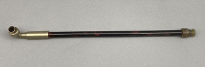 null Small pipe, the handle in imitation of tortoiseshell and jade.

20th century.

Length:...