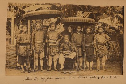null 1888-1894.

Photo album of a French lieutenant in mission in the region of Cao-Bang...