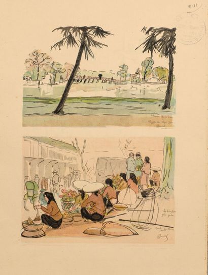 null 1929. 

STUDENTS OF THE INDOCHINA SCHOOL OF FINE ARTS

(LE PHÔ, THO NGOC VAN,...