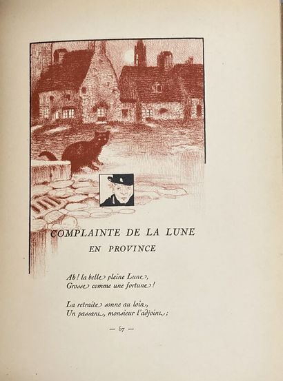null DRAINS (Géo A.) & LAFORGUE (Jules). Les Complaintes. Paris, Éditions du Sagittaire,...