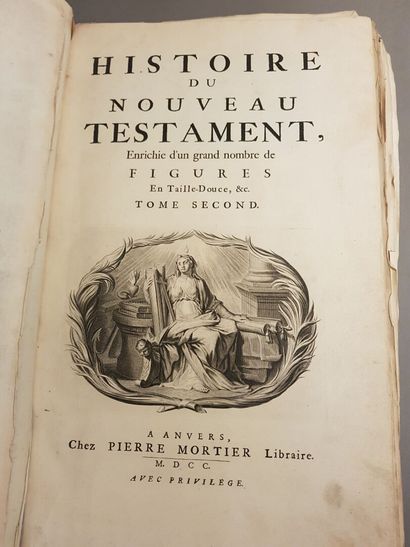 [Bible de Mortier]. Histoire du Vieux et...