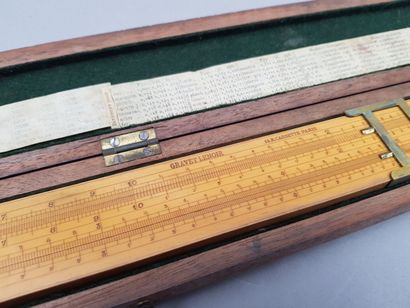 null Set of 4 instruments for surveyor or geometer including :



- A large 30 cm...