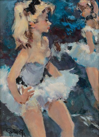 Pierre GRISOT (1911-1995)

Ballerinas

Oil...
