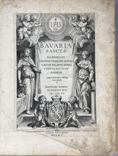 [SADELER (Raphael) & RADER (Matthäus)]. Bavaria...