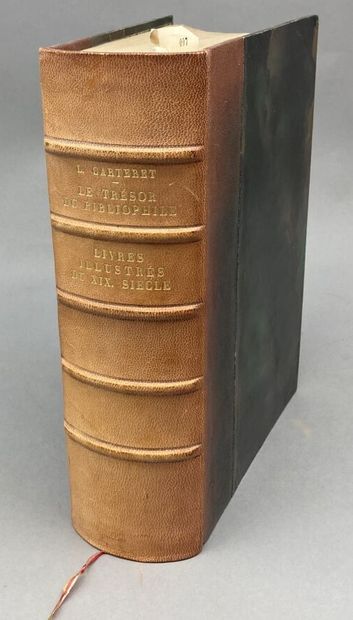 null CARTERET (Léopold). The Bibliophile's Treasure. Romantic period (1801-1875)....