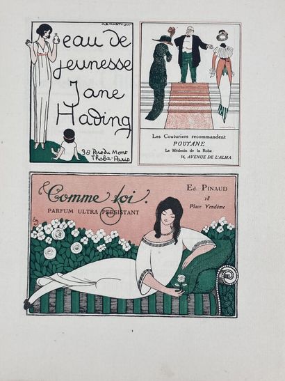 null 
Gazette du Bon Ton, the first four issues end of 1912-beginning of 1913,

Lucien...