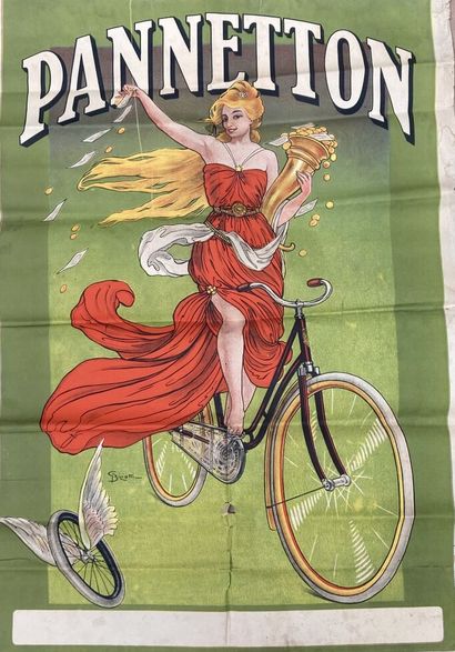null Cycling - Pannetton. 

G. Biliotti. Advertising poster Pannetton representing...