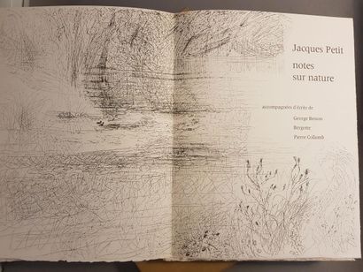 null PETIT (Jacques). Notes on nature. Accompanied by writings of Georges Besson,...