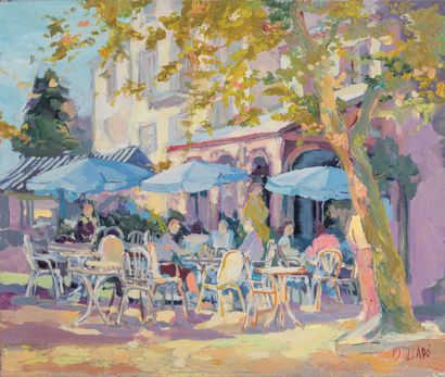 Pierre-Jean LLADO (born in 1948)

Sunny terrace

Oil...