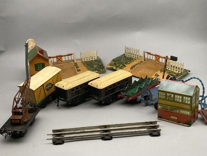 null HORNBY "O" and miscellaneous: Railway equipment including wing circuit - accessories...