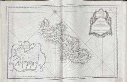null [BELLIN (Jacques Nicolas). Composite collection of 17 maritime maps extracted...