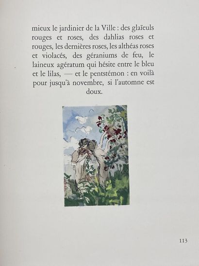 null LAPRADE (Pierre) & COLETTE. Flora and Pomona. Paris, Éditions de la Galerie...