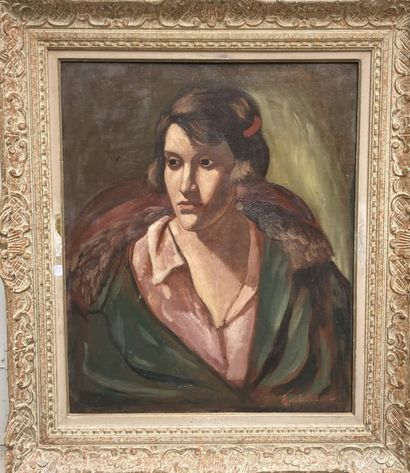 null Amédée DE LA PATELLIERE (1890-1932)

Hélène au manteau vert, 1925

Huile sur...