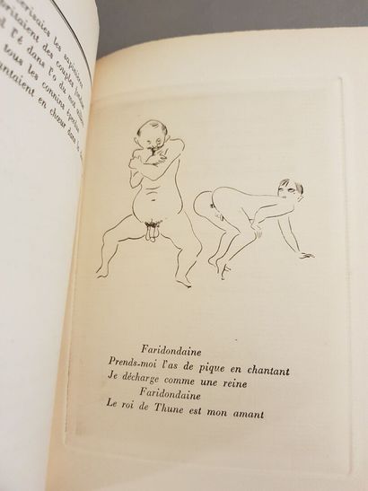 null FOUJITA & APOLLINAIRE (Guillaume). Le Verger des Amours. Orné de six pointes...