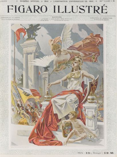 null Figaro Illustré. L'Exposition de 1900. 
Paris, Manzi, Joyant & Cie, 1900. In-folio...