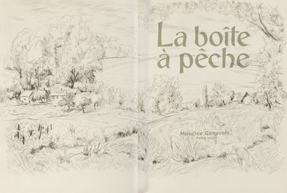 null BARRET (Gaston) & GENEVOIX (Maurice). La Boîte à pêche. Paris, Vialetay, 1957.
Fort...