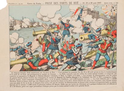 Tonkin War - Capture of the Hue Forts - August...
