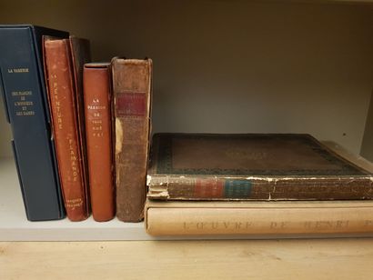 null Lot of books including: 


- Nouveau dictionnaire historique portatif ou histoire...