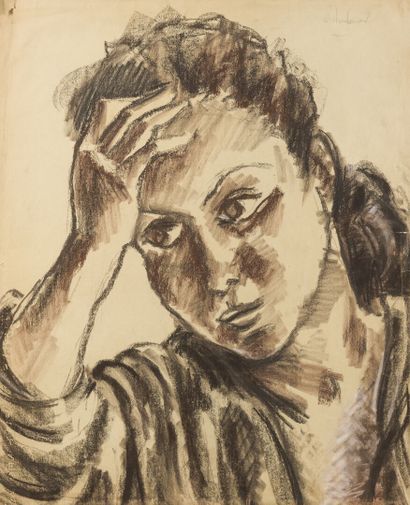 null Lot of drawings by Pierre CHARBONNIER (1897-1978) including : 


-Portrait of...