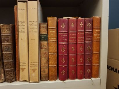 null Lot of books including : 


- Madame RICCOBONI, History of Jenny, written and...