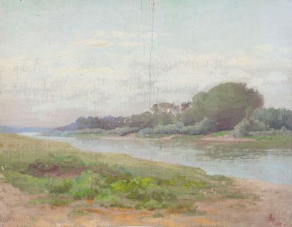 S.M HÀM NGHI (1871-1944).
Rivière un après-midi...