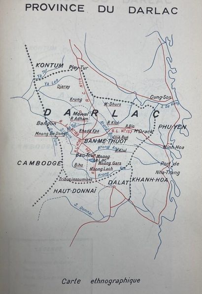 null 1931
A. MONFLEUR, Annam, Monographie de la province du Darlac. Imprimerie d'Extrême...