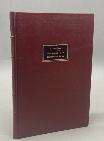 1931
A. MONFLEUR, Annam, Monographie de la...