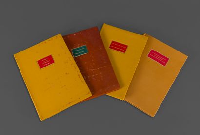 1931
Réunion de quatre publications reliées...