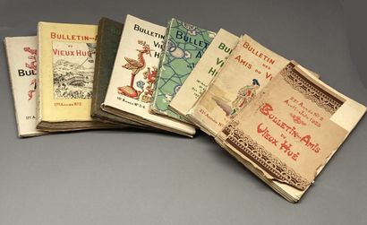 null 1930-1935
Bulletin des amis du vieux Hué.
Set of 8 issues.
17th year. n°1 January-March...