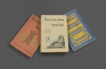 null 1926-1928
Bulletin des amis du vieux Hué.
Set of 3 issues.
13th year. n°4 October-December...