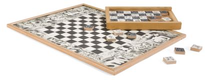 -Bruno HADJADJ (born 1965)
Checkers game...