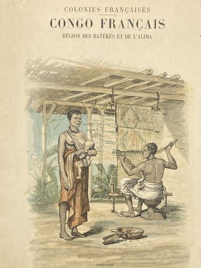 null Lot comprenant: 
- Commandant MATTEI. Bas-Niger, Bénoué Dahomey. 
- Léo FROBENIUS....