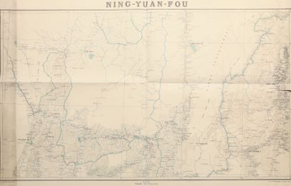 Lot comprenant : 
- 1906
Ning-Yuan-Fou
Carte...