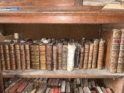 Fort lot de livres reliés du XVIIIe et XIXe...