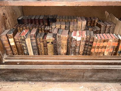 Fort lot de livres reliés du XVIIIe et XIXe...
