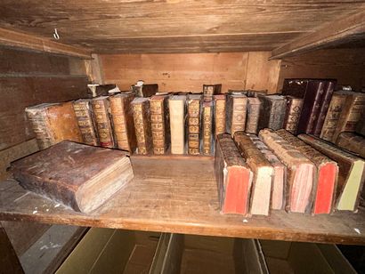 Lot de livres du XVIIIe siècle (entrée)