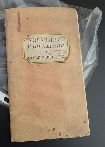 null Mappemonde ou globe terrestre (insérant les découvertes de Bougainville et Cook....