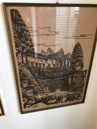 null A. Chasserey 

Ecole française des Peintres voyageurs d'Indochine

Ruine Angkor...