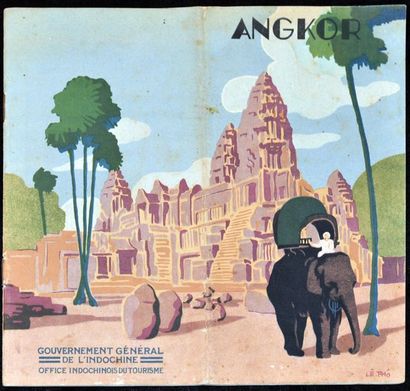 null ANGKOR. GOUVERNEMENT GÉNÉRAL DE L'INDOCHINE

Illustration originale de couverture...