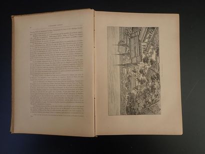  1887. P. BONNETAIN 
L'EXTREME ORIENT 
Edition Quantin, Paris 1887 (Sans date), format...