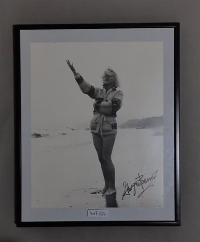 null BARRIS George (1928-2016), Marilyn Monroe, plage de Santa Monica, Juillet 1962,...