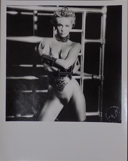 null MOURTHE Christophe (né en 1959), Marlène, l'Ange blond, 1991, tirage argentique...