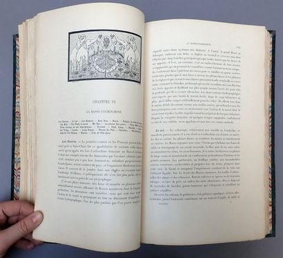 null 1900. Etienne Aymonier. Le Cambodge : trois tomes en éditions originales. Tome...