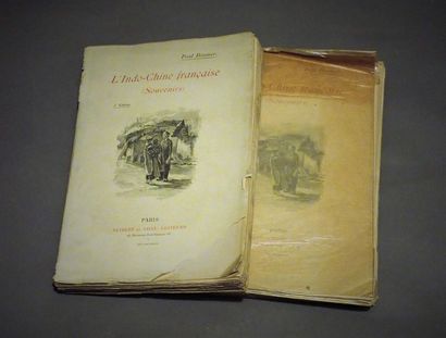 1905. Paul Doumer. L'Indochine Française-Souvenirs....