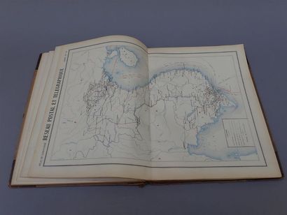 null 1920. Atlas de l'Indochine dressé et publié par le service Géographique de l'Indochine....