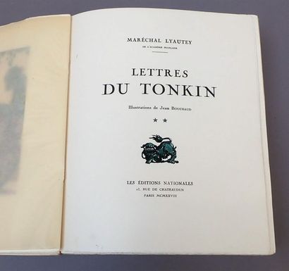 null 1928

Maréchal Lyautey

Lettres du Tonkin. 

Les Éditions nationales. Paris,...