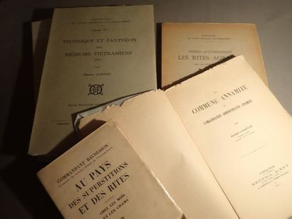 null 1930

LIVRES SUR LES MOEURS ET COUTUMES (5 volumes)

- DURAND (Maurice), Technique...