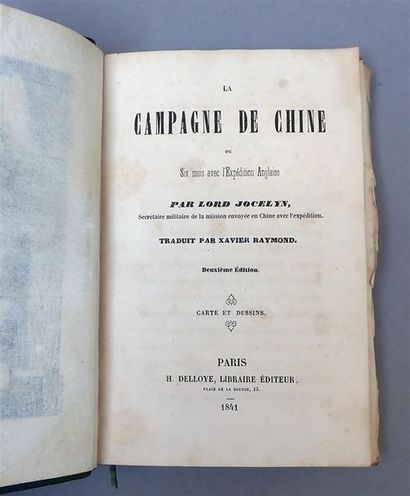 null 1841 - 1842. Lord Jocelyn et K.S. MacKenzie. Deux volumes : Tome 1 : La Campagne...